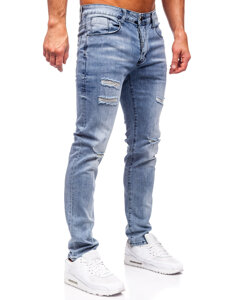 Gránáátkék férfi slim fit farmernadrág Bolf MP0236BC