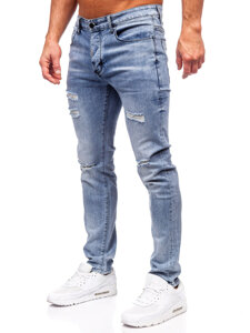 Gránáátkék férfi slim fit farmernadrág Bolf MP0236BC