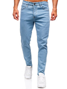 Kék férfi farmer nadrág slim fit Bolf 6460