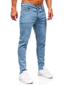 Kék férfi farmer nadrág slim fit Bolf 6480