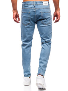 Kék férfi farmer nadrág slim fit Bolf 6480