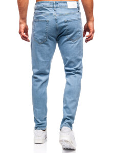 Kék férfi slim fit farmer Bolf 6461