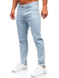 Kék férfi slim fit farmer Bolf 6561