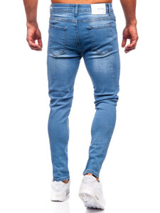 Kék férfi slim fit farmernadrág Bolf 6177