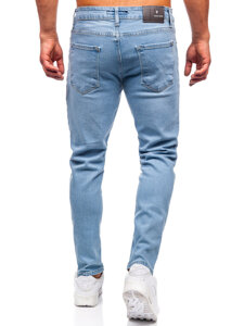 Kék férfi slim fit farmernadrág Bolf 6472