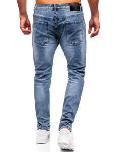 Kék férfi slim fit farmernadrág Bolf MP0153B