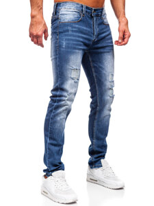 Kék slim fit férfi farmer Bolf MP0017B