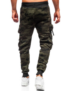 Khaki férfi bélelt jogger katonai nadrág Bolf HSS353