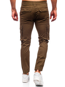 Khaki férfi cargo jogger nadrág Bolf MP0202MV