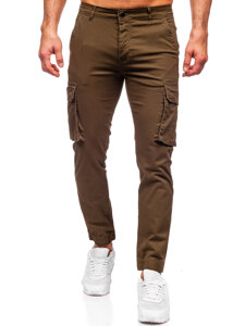 Khaki férfi cargo jogger nadrág Bolf MP0202MV