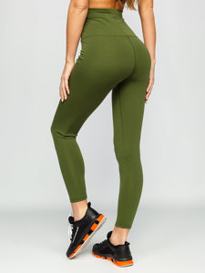 Khaki női leggings Bolf HH040