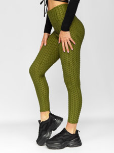 Khaki női leggings Bolf YW88024