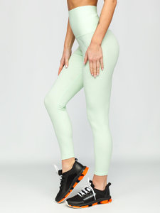 Menta színű női leggings Bolf HH040