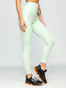 Menta színű női leggings Bolf HH040