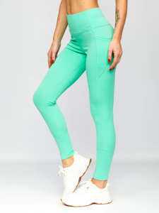 Menta színű női leggings Bolf XL004