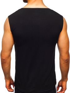 Mintás tank-top fekete Bolf KS2091