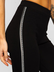 Női leggings fekete színben Bolf W6911