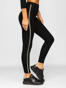 Női leggings fekete színben Bolf W6997