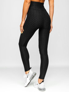 Női leggings fekete színben Bolf YW88024