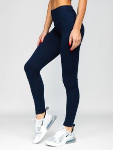 Női leggings gránátkék színben Bolf YW01050