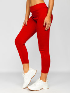 Női leggings piros Bolf YW01001