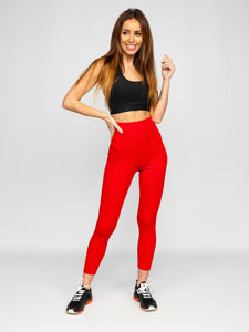 Piros női leggings Bolf HH040