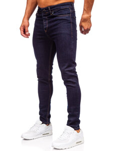 Sötétkék férfi farmernadrág skinny fit Bolf 5308