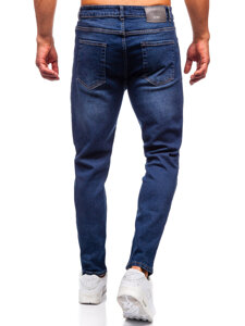 Sötétkék férfi farmernadrág slim fit Bolf 6558-2