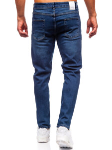 Sötétkék férfi farmernadrág slim fit Bolf 6561