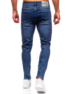 Sötétkék férfi slim fit farmer Bolf 6566-1