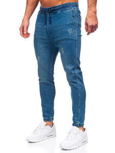 Sütétkék férfi farmer jogger Bolf 0028