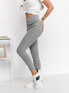 Szürke női farmer leggings Bolf S110