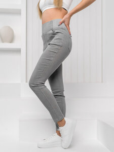 Szürke női farmer leggings Bolf S111