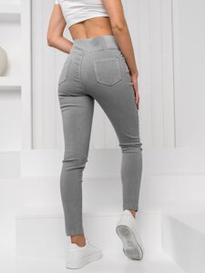 Szürke női farmer leggings Bolf S111