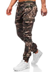 Terepmintás férfi katonai jogger nadrág khaki Bolf RB8216XT